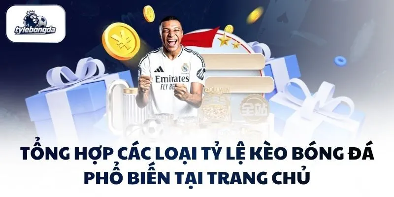Tổng hợp các loại tỷ lệ kèo bóng đá phổ biến tại trang chủ